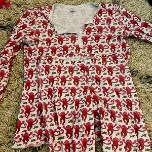 Pink Monkey Pajamas